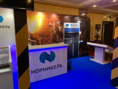 Выставочный стенд Норникель на выставке МАЙНЕКС Россия, Москва, 2019 — фото 3