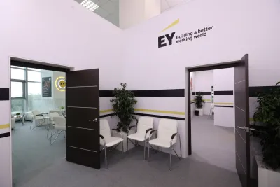 Выставочный стенд Биржа деловых контактов ERNST&YOUNG на выставке ВЭФ -, Владивосток, 2019 — фото 17