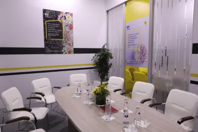 Выставочный стенд Биржа деловых контактов ERNST&YOUNG на выставке ВЭФ -, Владивосток, 2019 — фото 19
