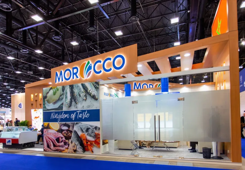 Выставочный стенд MOROCCO на выставке Международный рыбопромышленный форум -, Москва, 2019 — фото 1