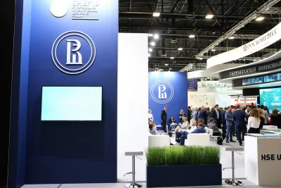 Выставочный стенд HSE University на выставке ПМЭФ-, Санкт-Петербург, 2019 — фото 2