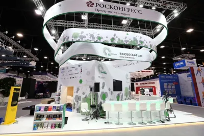 Выставочный стенд Innosocium lab на выставке ПМЭФ-, Санкт-Петербург, 2019 — фото 2