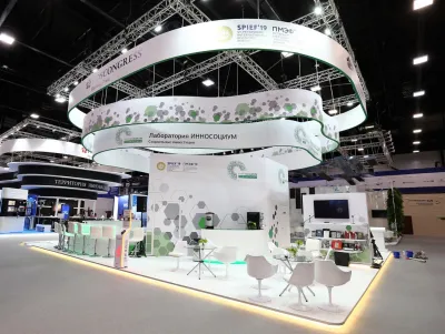 Выставочный стенд Innosocium lab на выставке ПМЭФ-, Санкт-Петербург, 2019 — фото 7