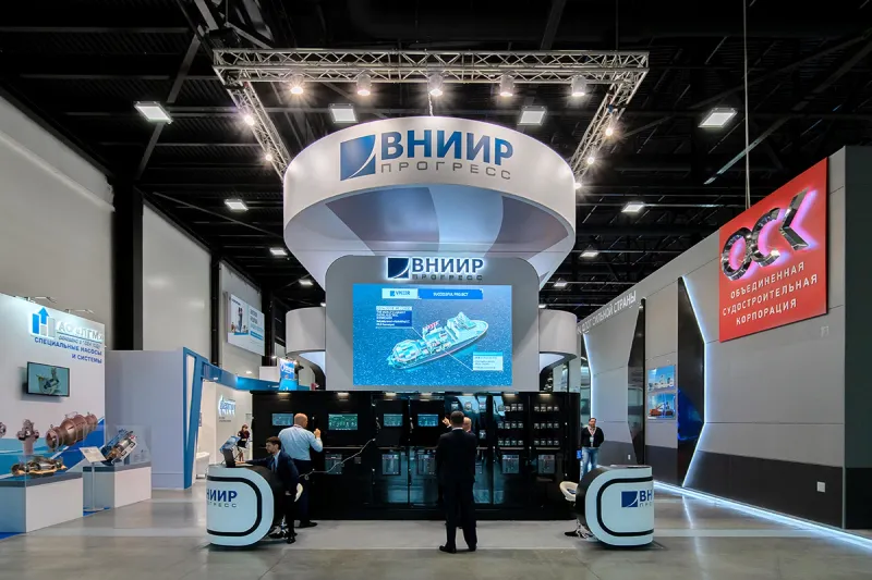 Выставочный стенд ВНИИР на выставке Нева-, Санкт-Петербург, 2019 — фото 1