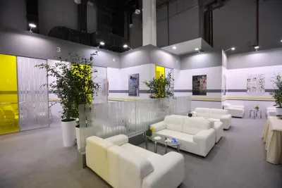Выставочный стенд Биржа деловых контактов ERNST&YOUNG на выставке РИФ-, Сочи, 2019 — фото 3