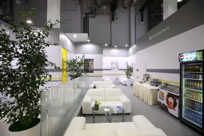 Выставочный стенд Биржа деловых контактов ERNST&YOUNG на выставке РИФ-, Сочи, 2019 — фото 4