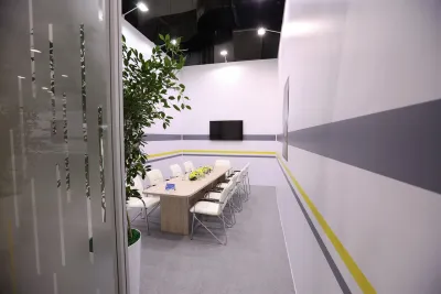 Выставочный стенд Биржа деловых контактов ERNST&YOUNG на выставке РИФ-, Сочи, 2019 — фото 11