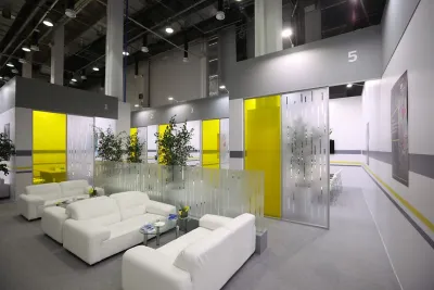 Выставочный стенд Биржа деловых контактов ERNST&YOUNG на выставке РИФ-, Сочи, 2019 — фото 14