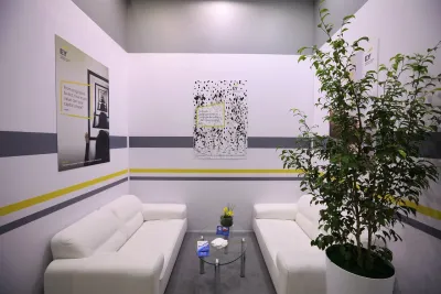 Выставочный стенд Биржа деловых контактов ERNST&YOUNG на выставке РИФ-, Сочи, 2019 — фото 15