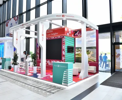 Выставочный стенд Татарстан на выставке Travel Hub -, Санкт-Петербург, 2019 — фото 2