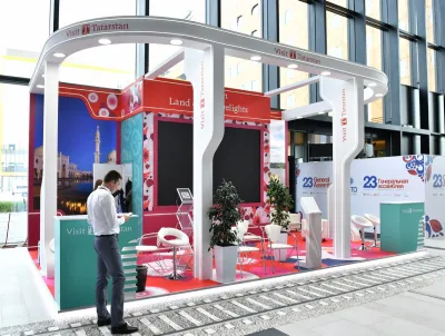Выставочный стенд Татарстан на выставке Travel Hub -, Санкт-Петербург, 2019 — фото 4