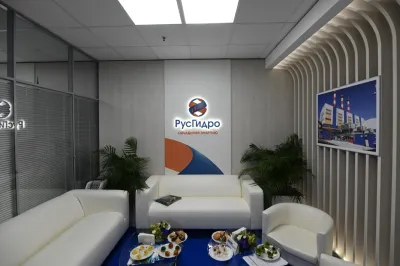 Выставочный стенд Переговорная комната А 4.2 Русгидро на выставке ВЭФ -, Владивосток, 2019 — фото 2