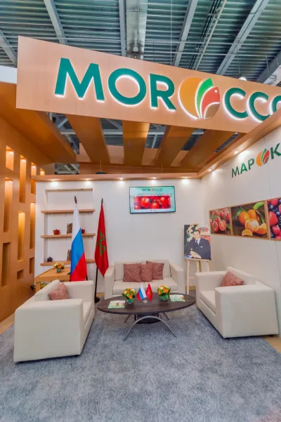 Выставочный стенд MOROCCO на выставке WorldFood Moscow, Москва, 2019 — фото 17