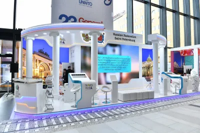 Выставочный стенд Санкт-Петербург на выставке Travel Hub -, Санкт-Петербург, 2019 — фото 1