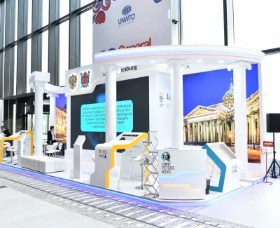 Выставочный стенд Санкт-Петербург на выставке Travel Hub -, Санкт-Петербург, 2019 — фото 2