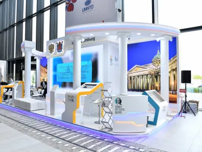 Выставочный стенд Санкт-Петербург на выставке Travel Hub -, Санкт-Петербург, 2019 — фото 3