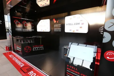 Выставочный стенд V-Tell на выставке ПМЭФ-, Санкт-Петербург, 2019 — фото 5