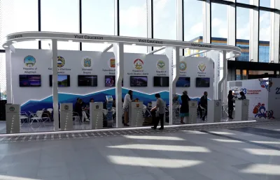 Выставочный стенд Северный Кавказ на выставке Travel Hub -, Санкт-Петербург, 2019 — фото 5