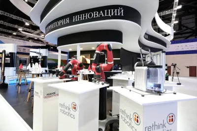 Выставочный стенд Innovation space на выставке ПМЭФ-, Санкт-Петербург, 2019 — фото 6