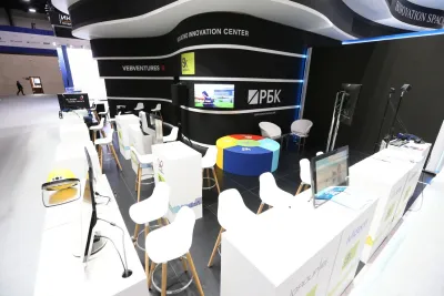 Выставочный стенд Innovation space на выставке ПМЭФ-, Санкт-Петербург, 2019 — фото 15