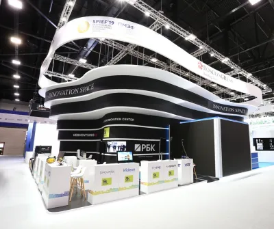Выставочный стенд Innovation space на выставке ПМЭФ-, Санкт-Петербург, 2019 — фото 16