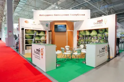 Выставочный стенд Кабардино-Балкарская Республика на выставке ЮГАГРО, Краснодар, 2018 — фото 2