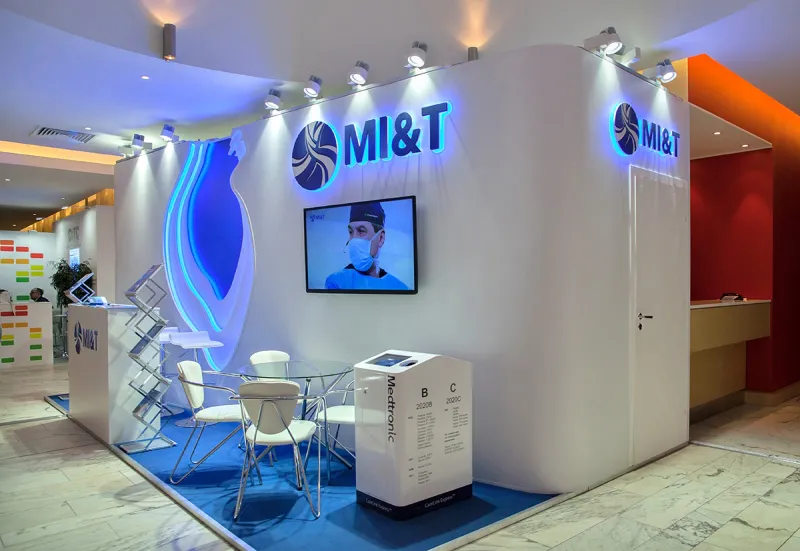 Выставочный стенд MI&T на выставке Кардиостим-, Санкт-Петербург, 2018 — фото 1
