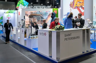 Выставочный стенд Санкт-Петербург на выставке Арктика, Санкт-Петербург, 2018 — фото 5