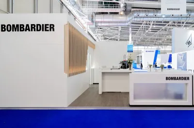 Выставочный стенд Bombardier на выставке RUBAE, Москва, 2018 — фото 9