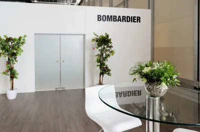 Выставочный стенд Bombardier на выставке RUBAE, Москва, 2018 — фото 20