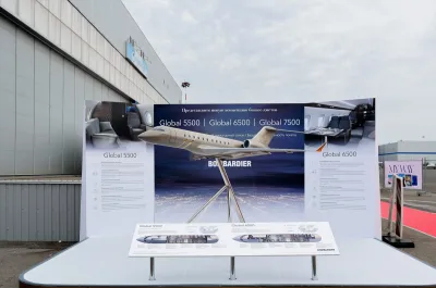 Выставочный стенд Bombardier на выставке RUBAE, Москва, 2018 — фото 22