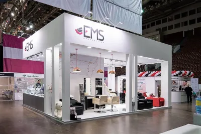 Выставочный стенд EMS на выставке Невские берега, Санкт-Петербург, 2018 — фото 1