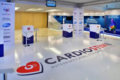 Выставочный стенд Стандартная застройка на выставке Кардиостим-, Санкт-Петербург, 2018 — фото 1