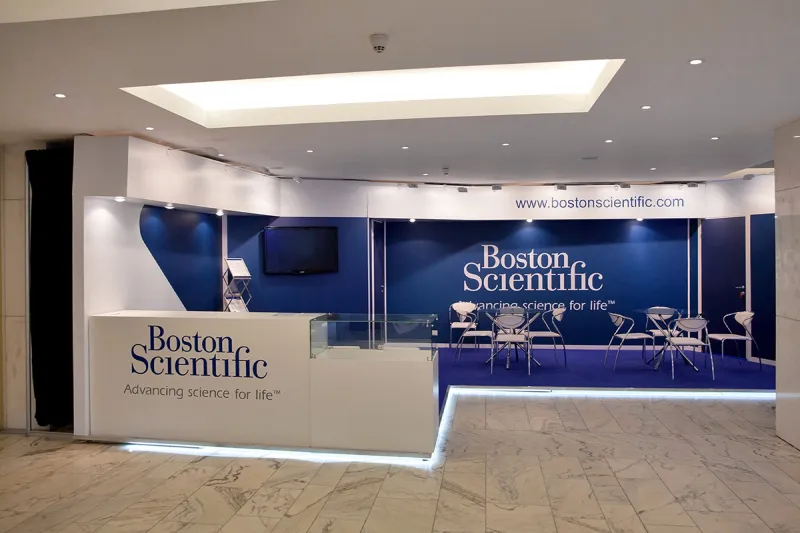 Выставочный стенд Boston Scientific на выставке Кардиостим-, Санкт-Петербург, 2018 — фото 1