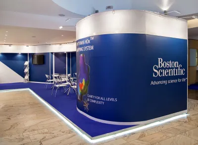 Выставочный стенд Boston Scientific на выставке Кардиостим-, Санкт-Петербург, 2018 — фото 5