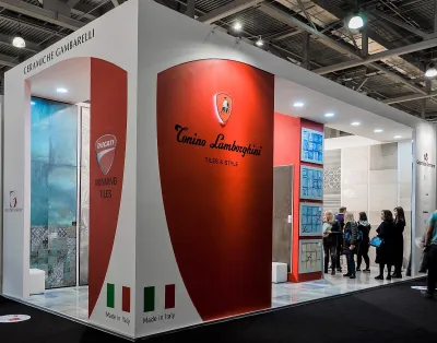 Выставочный стенд Ceramiche Brennero на выставке Batimat Russia, Москва, 2018 — фото 1