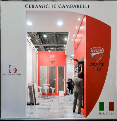 Выставочный стенд Ceramiche Brennero на выставке Batimat Russia, Москва, 2018 — фото 2