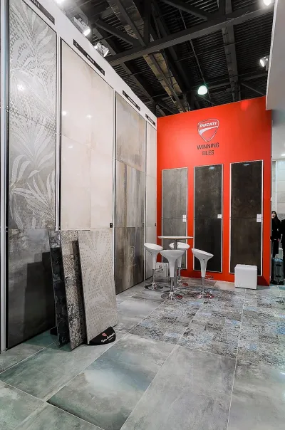Выставочный стенд Ceramiche Brennero на выставке Batimat Russia, Москва, 2018 — фото 3