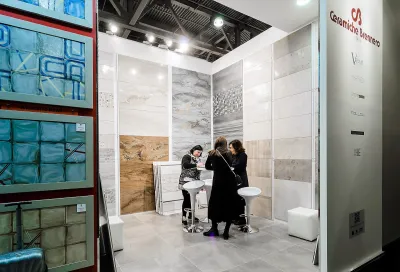 Выставочный стенд Ceramiche Brennero на выставке Batimat Russia, Москва, 2018 — фото 8