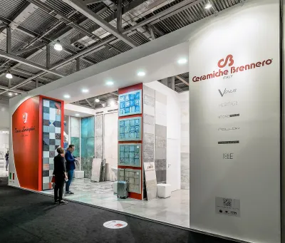 Выставочный стенд Ceramiche Brennero на выставке Batimat Russia, Москва, 2018 — фото 9