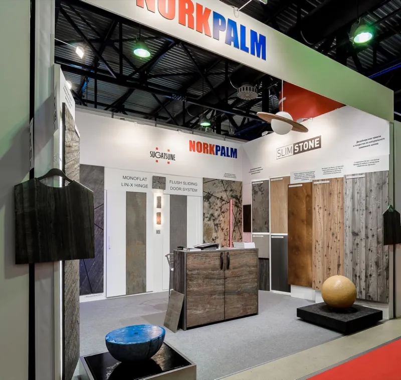 Выставочный стенд Norkpalm на выставке WorldBuild Moscow-MosBuild, Москва, 2018 — фото 1