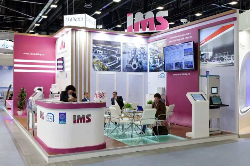 Выставочный стенд IMS на выставке ПМГФ, Санкт-Петербург, 2016 — фото 1