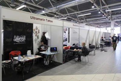 Выставочный стенд Экспозиция на выставке St. Petersburg Tattoo Week, Санкт-Петербург, 2016 — фото 3