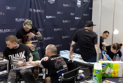 Выставочный стенд Экспозиция на выставке St. Petersburg Tattoo Week, Санкт-Петербург, 2016 — фото 9