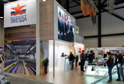 Выставочный стенд Звезда на выставке Offshore Marintec Russia, Санкт-Петербург, 2016 — фото 6