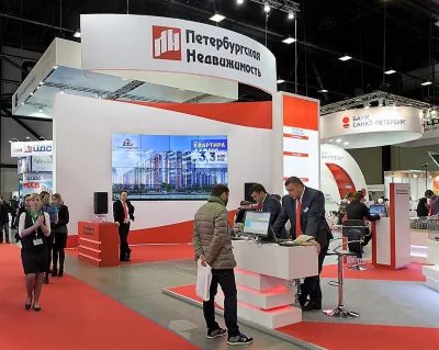 Выставочный стенд Петербургская Недвижимость на выставке Ярмарка недвижимости 2016., Санкт-Петербург, 2016 — фото 5
