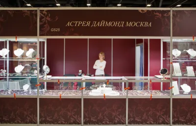 Выставочный стенд Астрея Даймонд на выставке JUNWEX Петербург, Санкт-Петербург, 2016 — фото 3