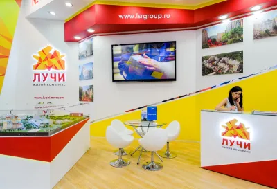 Выставочный стенд ЛСР на выставке Недвижимость от лидеров 2016 (весна), Москва, 2016 — фото 5