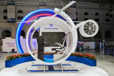 Выставочный стенд Росавтодор на выставке Транспорт России, Москва, 2016 — фото 9