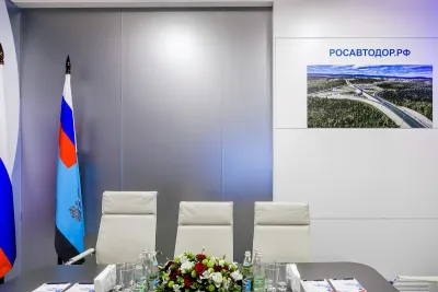 Выставочный стенд Росавтодор на выставке Транспорт России, Москва, 2016 — фото 16